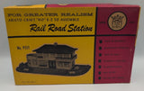 Aristo Craft Rail Road Station No. 9511 HO Scale Building Model Kit Model