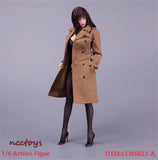 1/6 Female soldier clotes model windbreaker jacket CCN6023 Coat outfit Model Toy Model