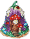 DIY Cross Stitch Kit Stitch Bell house on Plastic Canvas Cross Stitch Model