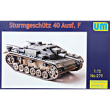 UNIMODELS UM 279 Plastic scale models kit Scale 1:72 Sturmgesch???tz 40 Ausf. F Model