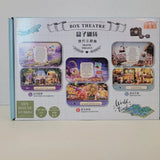 Diy Dollhouse Kit Box Theater Mini Doll House Miniature Starlight Amusement Park Model