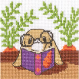RTO counted cross stitch kit "Scientific Approach", 9x8,5cm, DIY Model