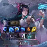 League of Legends Themed Keycaps Nami 12 keys OEM high degree Model