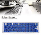 Dark Blue Keyboard Keycaps 114 Key PBT OEM Height Two Color Injection Ligh CX4 Model