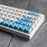 Cinnamon Dog Cinnamoroll PBT Keycap Set Cute for Cherry MX Machanical Keyboards Model