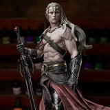 1/24 Resin Figure Model Kit Warrior Elric Of Melnibone Miniature Statue Model