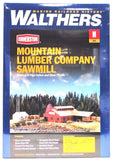 N Scale Walthers Cornerstone 933-3236 Mountain Lumber Co. Sawmill Building Kit Model
