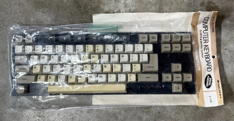 Vintage Archer Radio Shack Computer Keyboard 277-1020 ¨C NOS Sealed Model