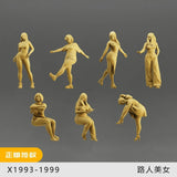 1:35 1:43 1:64 Passerby Beauties Miniature Figure Model For Cars Vehicles Model