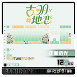 Touhou Project Anime Komeiji Koishi PBT Keycap 122Pc Set for Mechanical Keyboard Model