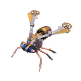 3D Metal Model Kits Insect Bug Mechanical Steampunk 10 pieces, 3x4 inches Model