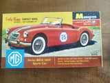 MGA Series 1600 Sports Car Model Kit 1:32 Scale, 1960 box Only Model