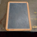 Vintage Slate Chalkboard Wood Frame 13x9.5 Primitive Schoolhouse Menu Board Model