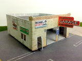 Z Scale Building - "Midtown Garage" Cardstock Kit (Paper Kit) Model