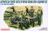 DRAGON 1/48 5532 Luftwaffe Day Fighter Battle of Britian Ground Crew & Equipment Model