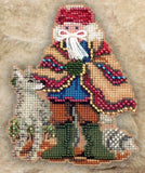 Mesa Santa Beaded Holiday Ornament Kit Mill Hill 2011 Southwest Santas Model