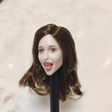 1/6 Scale Surprised Expression Head Sculpture Model For 12-inch Figures Body Model