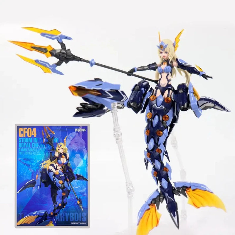 Nuke Matrix Cyber Forest Fantasy Girls CF04 Siren Storm Interceptor Model Kit Model