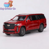 MASDI 1/64 Scale Cadillac Escalade Red Diecast Car Model Toy Gift Model
