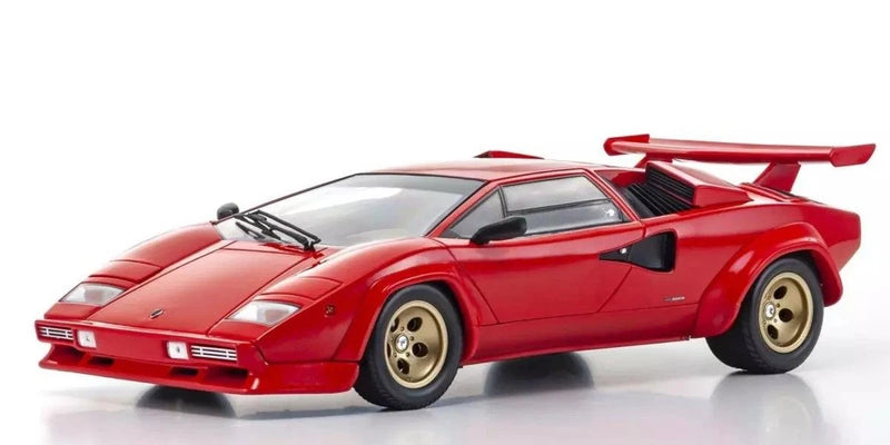 Kyosho 1/18 LAMBORGHINI COUNTACH LP5000 Quattro Die Cast Model Car -RED- Model