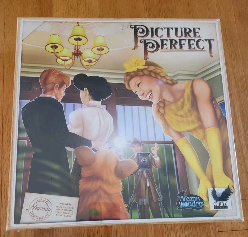 Picture Perfect Family Board Game Includes Deluxe Tokens Model