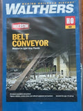 GRAVEL / COAL STEEL BELT CONVEYOR 3 Sections HO Scale PLASTIC KIT 933-3149 - NEW Model