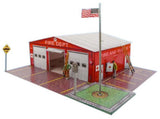 BK 4814 1:48 Scale  "Fire Department" Photo Real Scale Building Kit Model