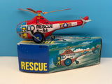 Vintage Tin Litho Toy Collection Boxed Helicopter Rugby Player Plane  Lot Model