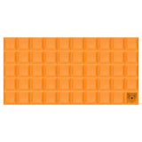 50 Pcs PBT Keycap Set DSA Mechanical Numeric Keypads for Keyboard, Orange Model