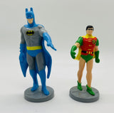 DC Comics Vintage Batman And Robin PVC Action Figurines Display By Presents -New Model