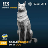 1:35 Figure Dog Scale Figure Spalah SP19535 Model