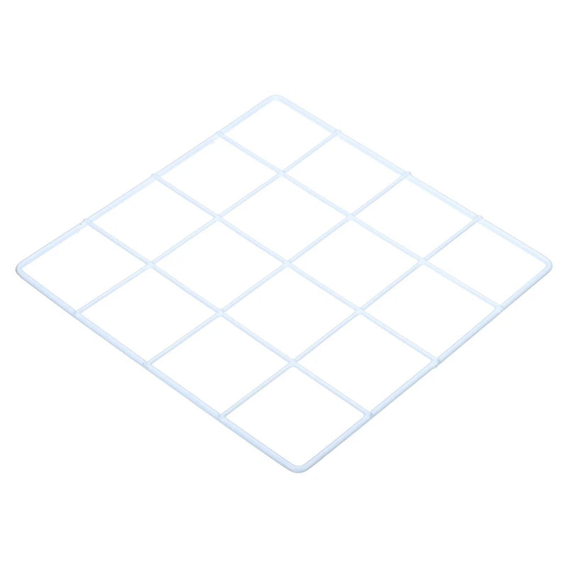 8"x8" Wire Grid Panel, 1 Pack Wall Grid Decorative Board Photo Display White Model
