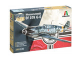Italeri 1/72 Messerschmitt Bf 109 G-6 Aces Monoplane Fighter Model