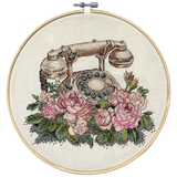 Cross Stitch Kit "Cross-stitch kits Waiting for Your Call ", size 7.9x6.3 in Model