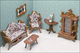Living Room Furniture Kit by Greenleaf Dollhouses Model