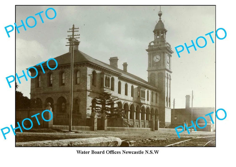 6 x 4 PHOTO OF OLD WATER BOARD OFFICES NEWCASTLE NSW Model