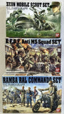 GUNDAM Zeon Mobile Scout Anti MS Squad Ramba Ral SET UC Hard Graph Model Kit Model