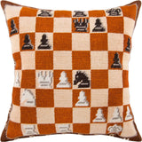 DIY Needlepoint/Tapestry Pillow Kit "Chess" 16x16 in / 40x40 cm Model
