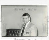 1990 Press Photo Doug Madison, Iredell Board of County Commissioners Candidate Model