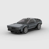 MOC Car DeLorean DMC-12 Back to Future Building Block Model Kit Toy Gift 191 Pcs Model