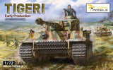 VESPID VS720018 1/72 Scale TIGER I Early Production Tank model kit Model