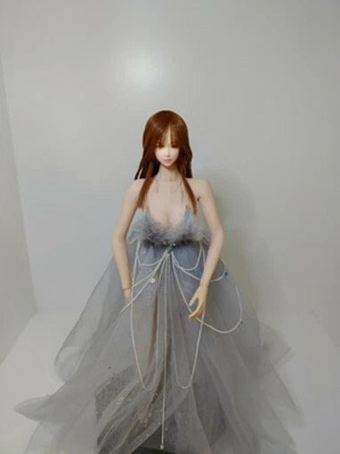 1:6 Scale Gray Dress Skirt Clothes For Action Figure Body 12" Female Lady Model Model