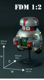 The Black Hole V.i.n.c.e.n.t  24" 1/2 Scale Robot Figure Vincent Custom 3d Model Model