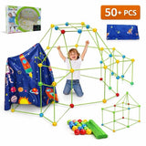 Fort Building Kit for ,STEM Construction Toys, Educational Gift for 3 4 5 6 7... Model