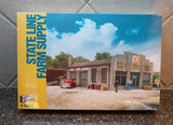 NEW WALTHERS CORNERSTONE STATE LINE FARM SUPPLY N SCALE MODEL KIT FREE SHIPPING Model