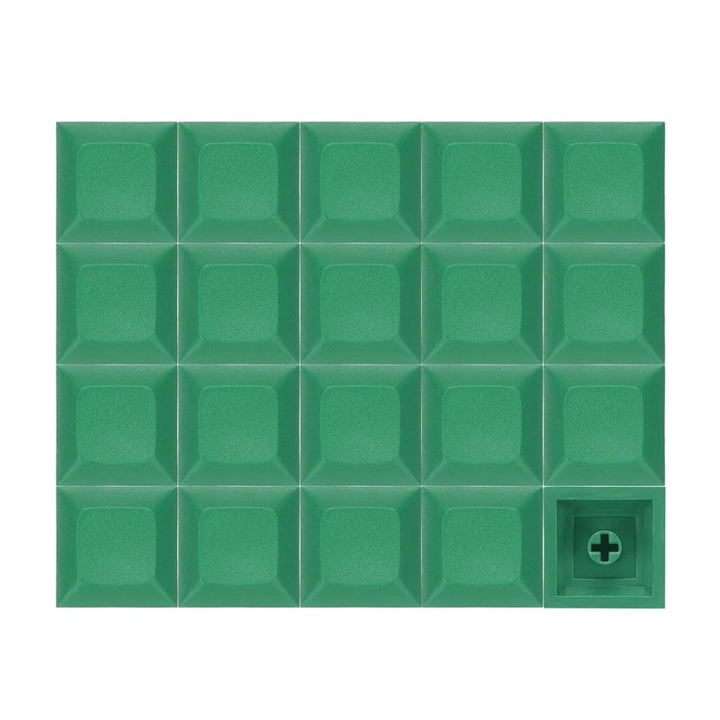 20 Pcs PBT Keycap Set DSA Mechanical Numeric Keypads for Keyboard, Grass Green Model