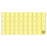 50 Pcs PBT Keycap Set DSA Mechanical Numeric Keypads for Keyboard, Light Yellow Model
