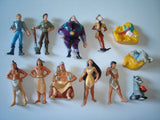 DISNEY POCAHONTAS FIGURINES SET NESTLE - FIGURES COLLECTIBLES MINIATURES Model