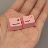 2PCS Mechanical Keyboard Mac Keycaps 1.25U Model