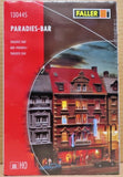 Faller HO Scale Paradise Bar Night Club Building Kit 130445 - Sealed! Model